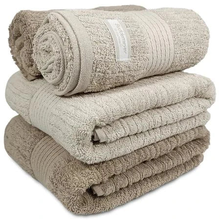 10 Toalhas de Banho Gigante Buddemeyer - Toalha Banhão Fio Penteado Canelado - 100% Algodão